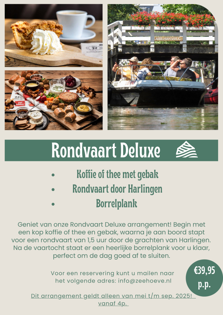 Rondvaart Deluxe — Attracties in Harlingen